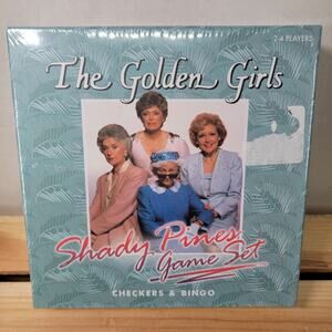 Golden Girls - Shady Pines: Checkers & Bingo Combo NEW / SEALED
